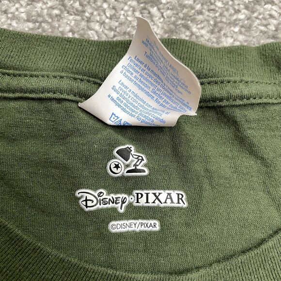 Port & Company x Disney Pixar Cars Tow Mater Graphic T-Shirt Mens 2XL Green Crew - Picture 4 of 10